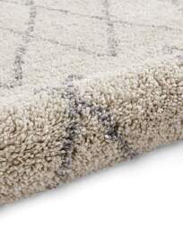 Think Rugs Boho Fringe Rug Cream/Grey - Think Rugs - Size: 80X150 - thumbnail 2
