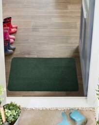 My Mat Soft Washable Doormat Forest Green - My Mat - Size: 50X75 - thumbnail 3