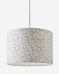 Mae Floral Easy Fit Shade 30cm Cream - Searchlight - thumbnail 3