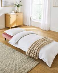 Lena Sofa Bed - Single Pink - JD Williams - thumbnail 4