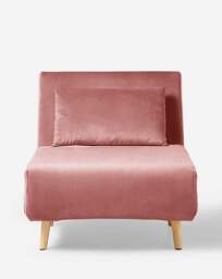 Lena Sofa Bed - Single Pink - JD Williams - thumbnail 3