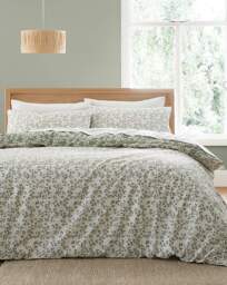 Bianca Shadow Leaves Duvet Set GRN Green - Bianca - Size: KING - thumbnail 5