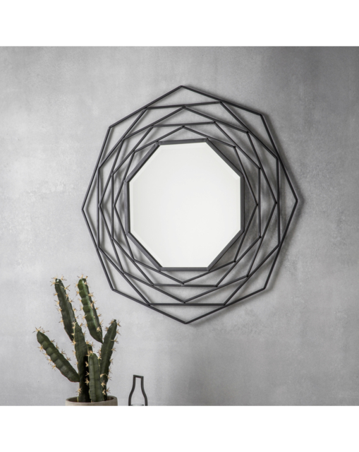 Gallery Estella Mirror Black - Gallery Direct - image 1