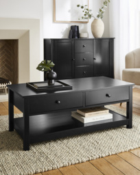 Bosworth Coffee Table Black - JD Williams