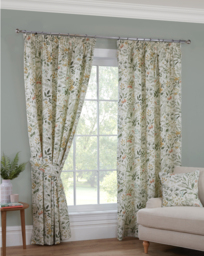Sundour Cleo Lined Pencil Pleat Curtains Multi - Sundour - Size: 117 x 137cm - thumbnail 1