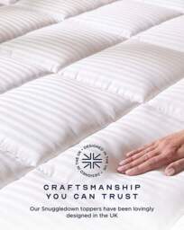 Snuggledown Luxury Mattress Topper 5 cm White - Snuggledown - Size: KING - thumbnail 5