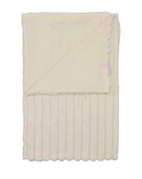 Cosy Ribbed Throw Cream - Catherine Lansfield - Size: 130X170 - thumbnail 3