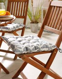 Lennox Outdoor Seat Cushion - Set of 2 Grey - JD Williams - thumbnail 1