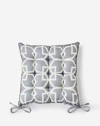 Lennox Outdoor Seat Cushion - Set of 2 Grey - JD Williams - thumbnail 4
