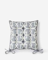 Lennox Outdoor Seat Cushion - Set of 2 Grey - JD Williams - thumbnail 3