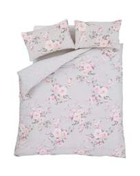 CL Canterbury Duvet Cover Set SUPERK Grey - Catherine Lansfield - Size: S KING - thumbnail 5