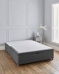 Silentnight 3000 Gel Box Ottoman Divan Charcoal - Silentnight - Size: DOUBLE - thumbnail 2