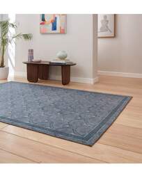 Catherine Lansfield Peacock Washable Rug Blue - Catherine Lansfield - Size: 76x150 - thumbnail 2
