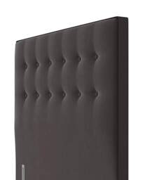 Silentnight Goya Headboard- Velvet Charcoal - Silentnight - Size: DOUBLE - thumbnail 2