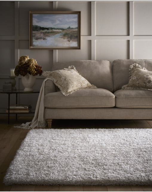 Chicago Light Neutrals Shaggy Rug Cream - Origins - Size: 200X290 - image 1