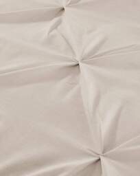 Serene Lara Duvet Cover Set Natural - Serene - Size: SINGLE - thumbnail 3