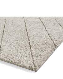 Think Rugs Ideal Shaggy Berber Rug Silver - Think Rugs - Size: 120X170 - thumbnail 5