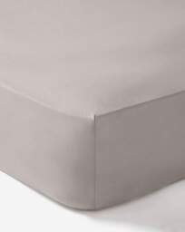 Non Iron Plain Dye 30cm Fitted Sheet Mink - JD Williams - Size: DOUBLE - thumbnail 3