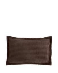 Pineapple Elephant Jaipur Waffle Cushion Chocolate - Pineapple Elephant - Size: 30X50 - thumbnail 4