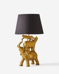 Joanna Hope Stacking Animals Table Lamp Gold/Black - Joanna Hope - thumbnail 2