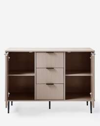 Fernley Large Sideboard Taupe - Joanna Hope - thumbnail 4
