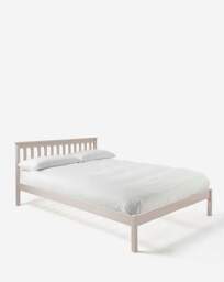 Bosworth Bed Frame with 3 Layer Mattress Taupe - JD Williams - Size: DOUBLE - thumbnail 2