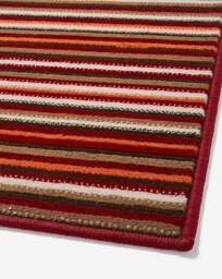 Maestro Striped Woven Rug RED - Homemaker - Size: 160X230 - thumbnail 3