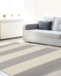 Maestro Striped Rug Grey - Homemaker - Size: 160X230