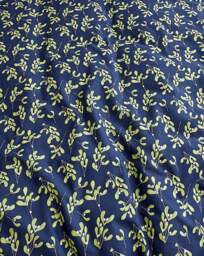 Christmas Mistletoe Duvet Cover Set Navy/Green - JD Williams - Size: S KING - thumbnail 2