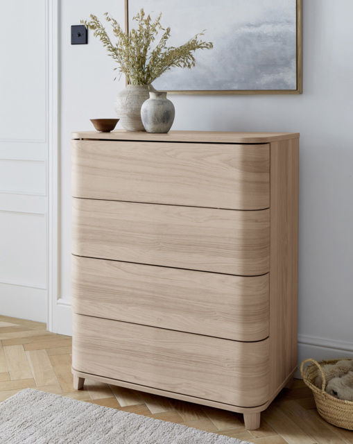 Arden Small Chest of Drawers OAK Effect - JD Williams - image 1