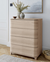 Arden Small Chest of Drawers OAK Effect - JD Williams - thumbnail 1