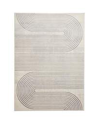 Think Rugs Apollo Modern Linear Rug Grey/Ivory - Think Rugs - Size: 80X150 - thumbnail 5