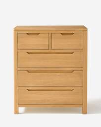 Lorcan 3+2 Chest of Drawers OAK - JD Williams - thumbnail 3