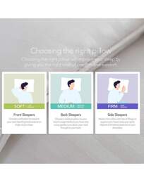 Snuggledown Luxurious Hotel Pillows White - Snuggledown - Size: PAIR - thumbnail 4