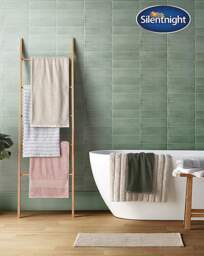 Silentnight Luxury Waffle Cotton Towel White - Silentnight - Size: Hand Towels - thumbnail 5