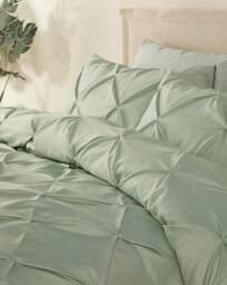 Serene Lara Duvet Cover Set Sage - Serene - Size: DOUBLE - thumbnail 3