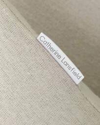 Catherine Lansfield Cotton Duvet Set Cream - Catherine Lansfield - Size: DOUBLE - thumbnail 2
