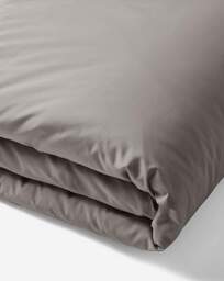 Non Iron Plain Dye Duvet Cover Charcoal - JD Williams - Size: KING - thumbnail 2