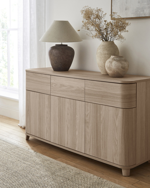 Arden Large Sideboard OAK Effect - JD Williams - image 1