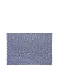 Woven Herringbone Indoor/Outdoor Rug Navy - My Mat - Size: 120X170 - thumbnail 3