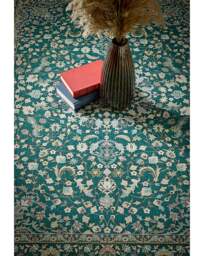 Windsor Dark Washable Rug Teal - Origins - Size: 120X170 - thumbnail 2