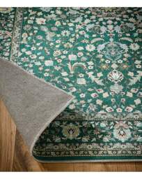 Windsor Dark Washable Rug Teal - Origins - Size: 120X170 - thumbnail 5