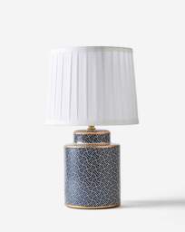 Joanna Hope Gigi Ceramic Table Lamp Navy - Joanna Hope - thumbnail 2
