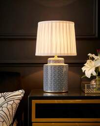 Joanna Hope Gigi Ceramic Table Lamp Navy - Joanna Hope - thumbnail 3