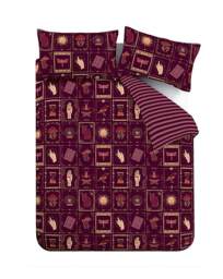 CL Enchanted Witchcraft Duvet Set Plum - Catherine Lansfield - Size: DOUBLE - thumbnail 4