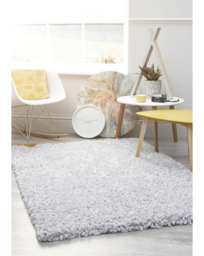 Portland Boucle Shaggy Cosy Rug Grey - Origins - Size: 140X200