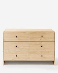 Mollie Large Chest of Drawers OAK Effect - JD Williams - thumbnail 2
