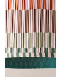 Rae Natural Stripe Shade 45cm Multi - thumbnail 4