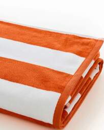 Deyongs Cabana Bay Cotton Beach Towel Orange - thumbnail 2