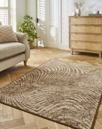 Maestro Swirl Pattern Woven Rug Natural - Homemaker - Size: 160X230 - thumbnail 1